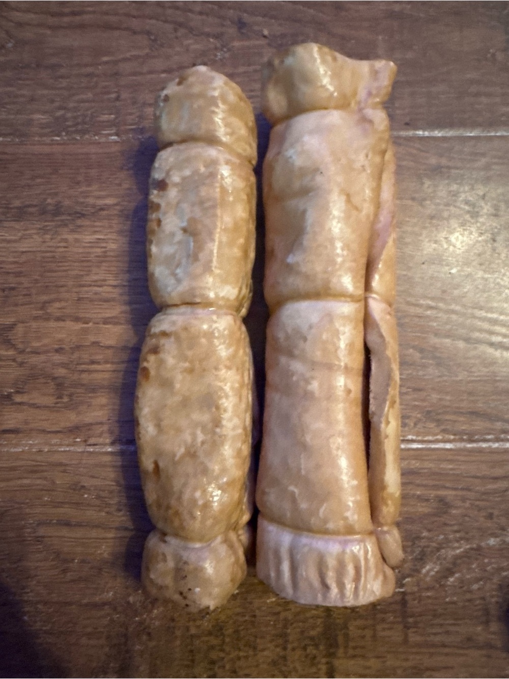 Large Cheek Rolls For Dogs NO HIDE! Peanut butter flavor NEW